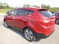 Garnet Red - Tucson Limited AWD Photo No. 8