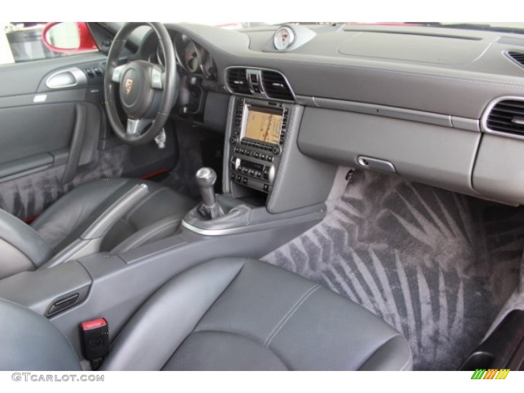 Black Interior 2005 Porsche 911 Carrera S Coupe Photo #106887411