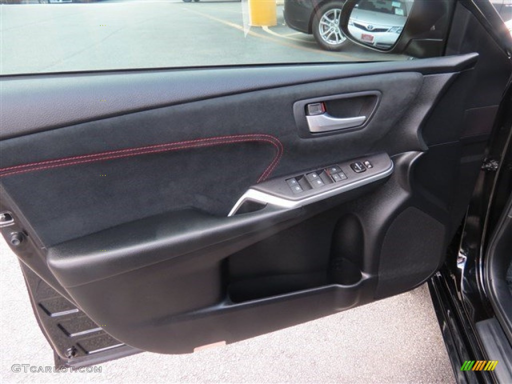 2015 Camry XSE V6 - Attitude Black Metallic / Black photo #12