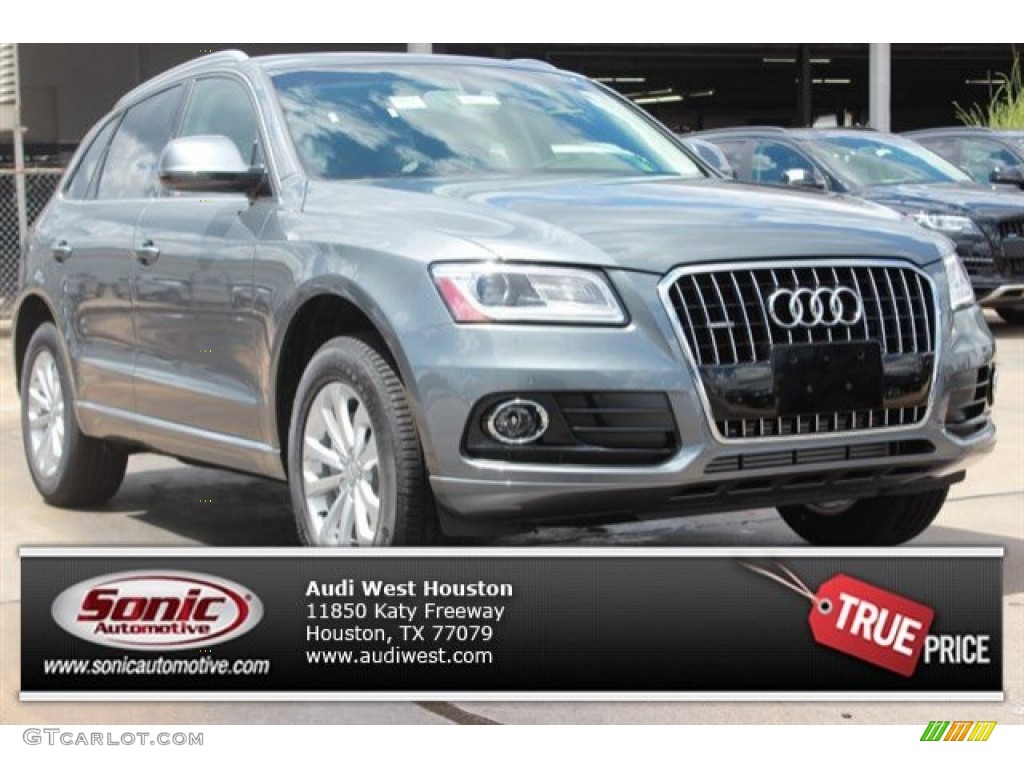 2016 Q5 2.0 TFSI Premium Plus quattro - Monsoon Gray Metallic / Black photo #1