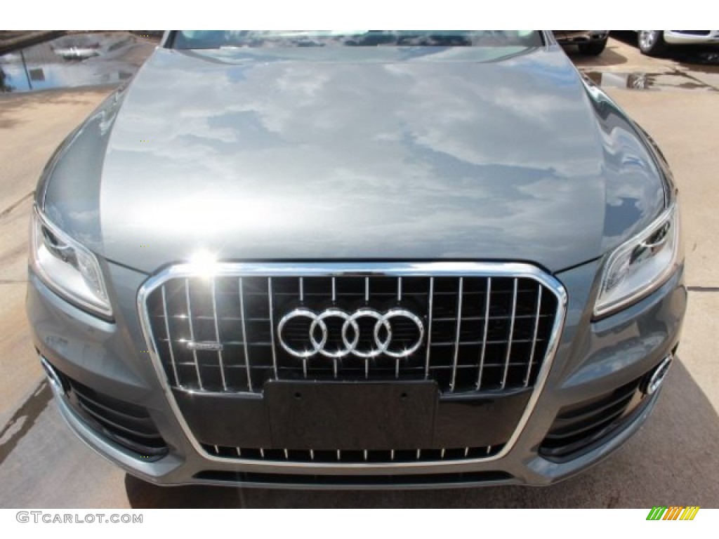 2016 Q5 2.0 TFSI Premium Plus quattro - Monsoon Gray Metallic / Black photo #2