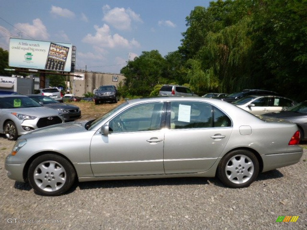 2002 LS 430 - Millennium Silver Metallic / Ecru Beige photo #1