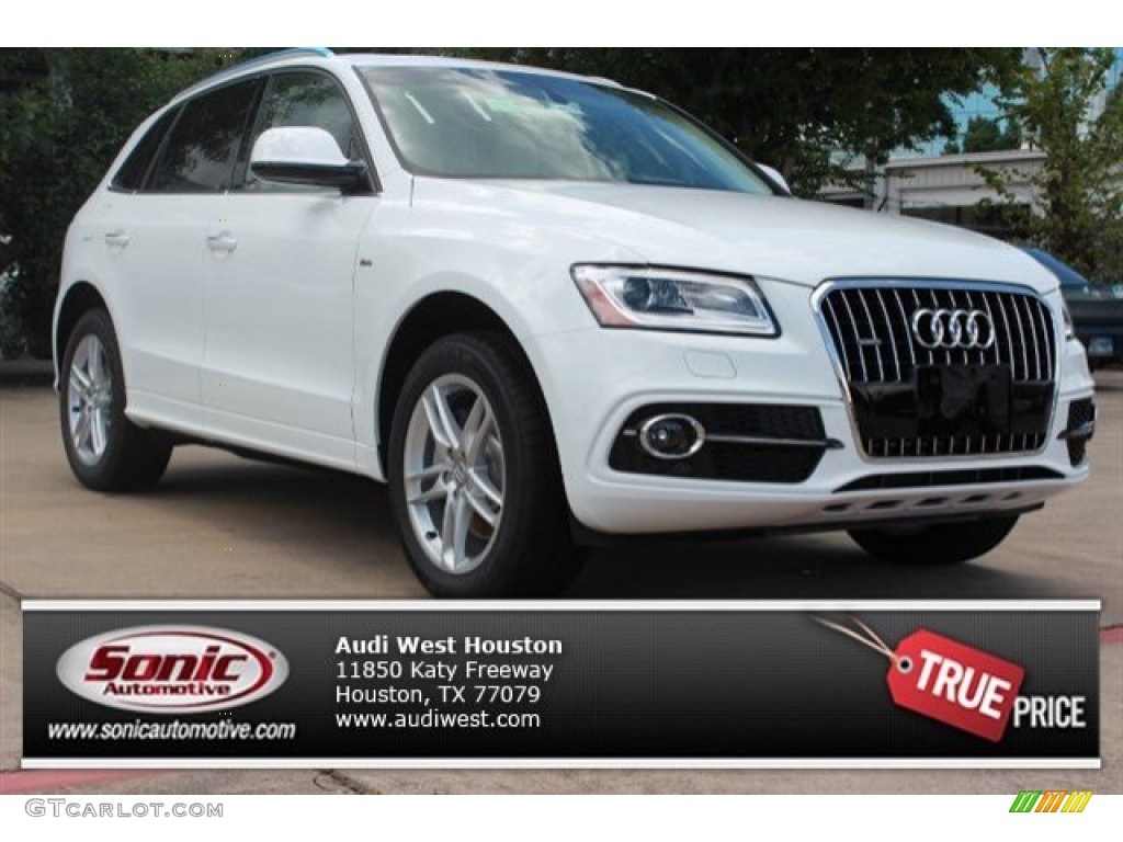 2016 Q5 3.0 TFSI Prestige quattro - Ibis White / Pistachio Beige photo #1