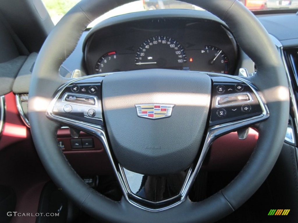 2016 Cadillac ATS 2.0T Performance AWD Coupe Steering Wheel Photos