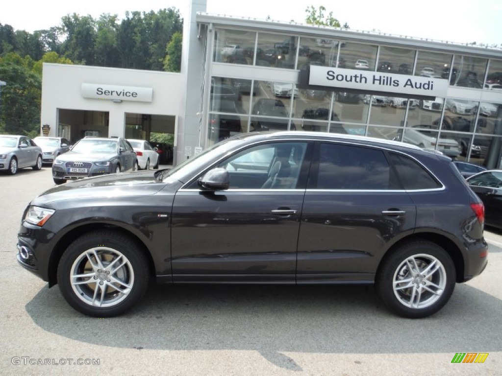 2016 Q5 3.0 TFSI Premium Plus quattro - Lava Gray Pearl / Black photo #2