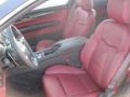 2016 Cadillac ATS Morello Red Interior Front Seat Photo