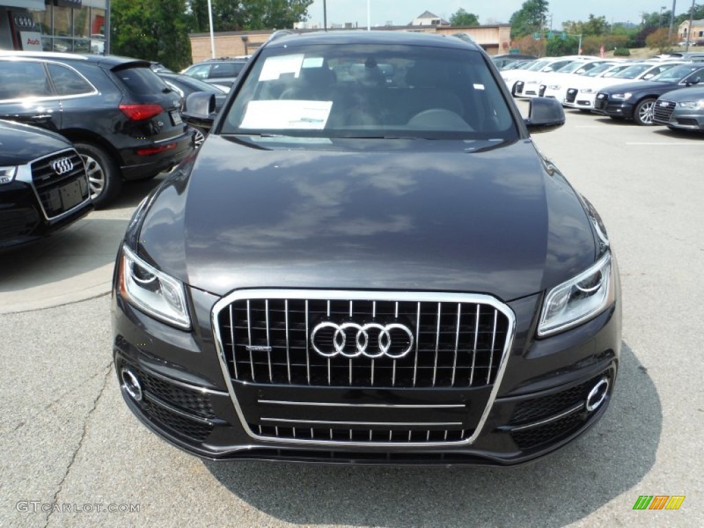 2016 Q5 3.0 TFSI Premium Plus quattro - Lava Gray Pearl / Black photo #7