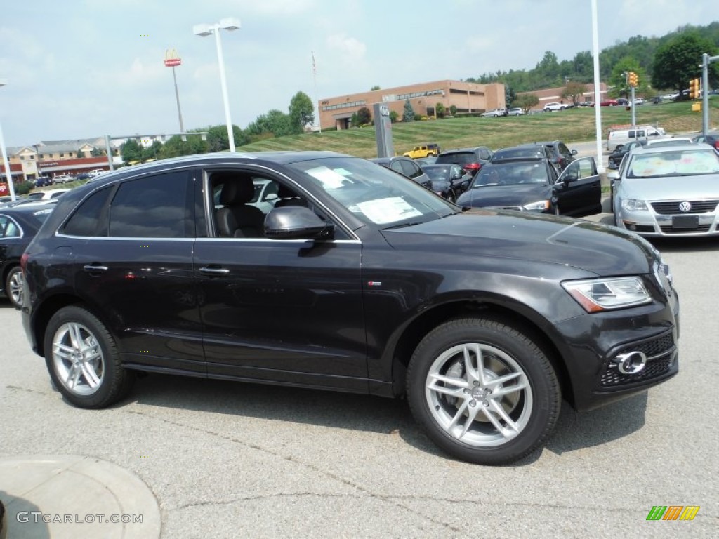 2016 Q5 3.0 TFSI Premium Plus quattro - Lava Gray Pearl / Black photo #10
