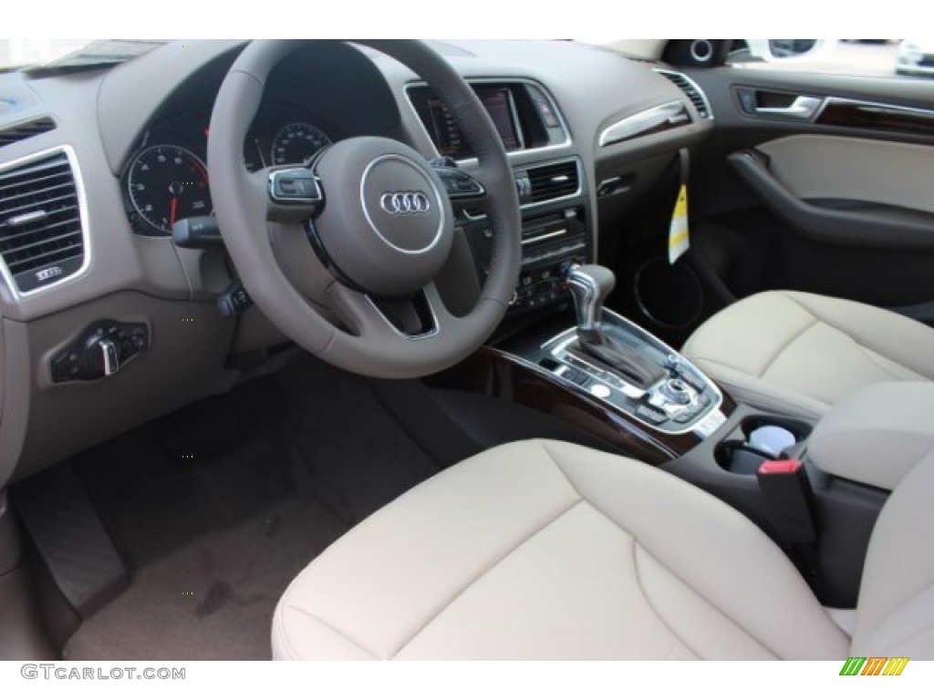 2016 Q5 3.0 TFSI Prestige quattro - Ibis White / Pistachio Beige photo #14