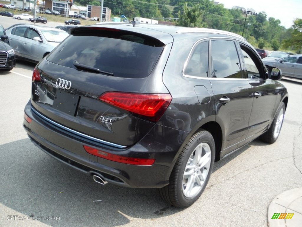 2016 Q5 3.0 TFSI Premium Plus quattro - Lava Gray Pearl / Black photo #13