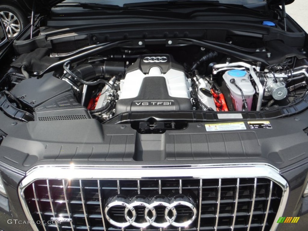 2016 Q5 3.0 TFSI Premium Plus quattro - Lava Gray Pearl / Black photo #17