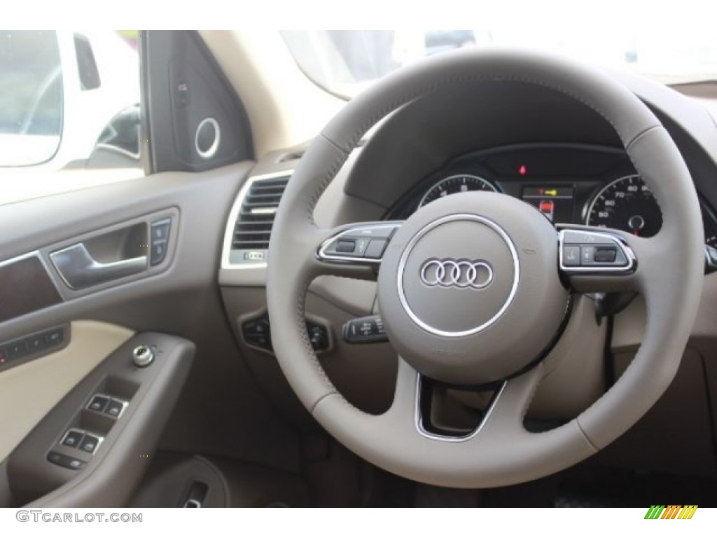 2016 Q5 3.0 TFSI Prestige quattro - Ibis White / Pistachio Beige photo #37