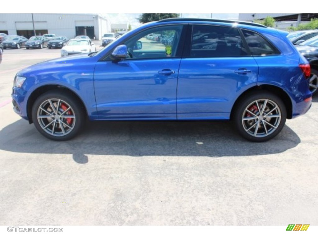 2016 SQ5 Premium Plus 3.0 TFSI quattro - Sepang Blue Pearl / Black/Chestnut Brown photo #5