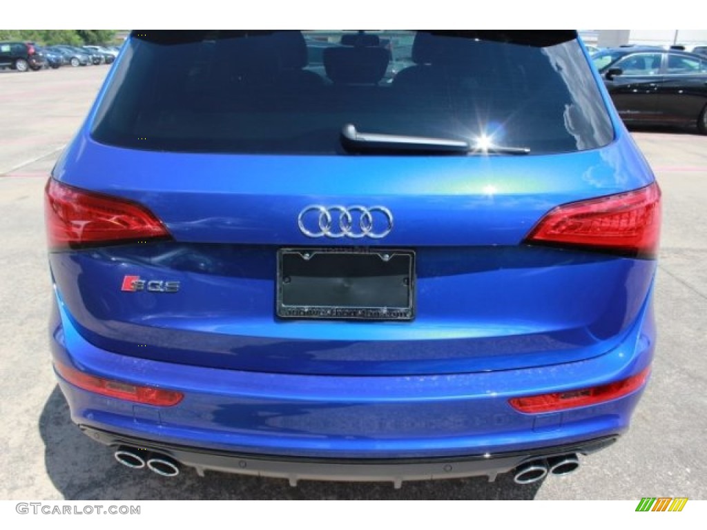 2016 SQ5 Premium Plus 3.0 TFSI quattro - Sepang Blue Pearl / Black/Chestnut Brown photo #7