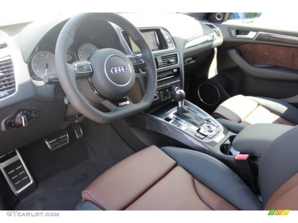 Black Chestnut Brown Interior 2016 Audi Sq5 Premium Plus 3 0