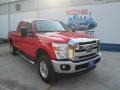Race Red 2016 Ford F250 Super Duty XLT Crew Cab 4x4