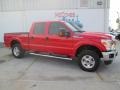 2016 Race Red Ford F250 Super Duty XLT Crew Cab 4x4  photo #5