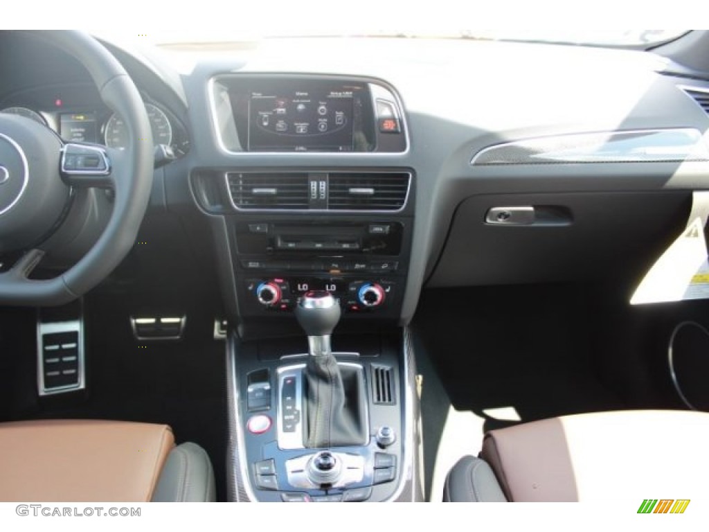2016 SQ5 Premium Plus 3.0 TFSI quattro - Sepang Blue Pearl / Black/Chestnut Brown photo #37