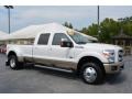 Oxford White 2012 Ford F350 Super Duty King Ranch Crew Cab 4x4 Dually