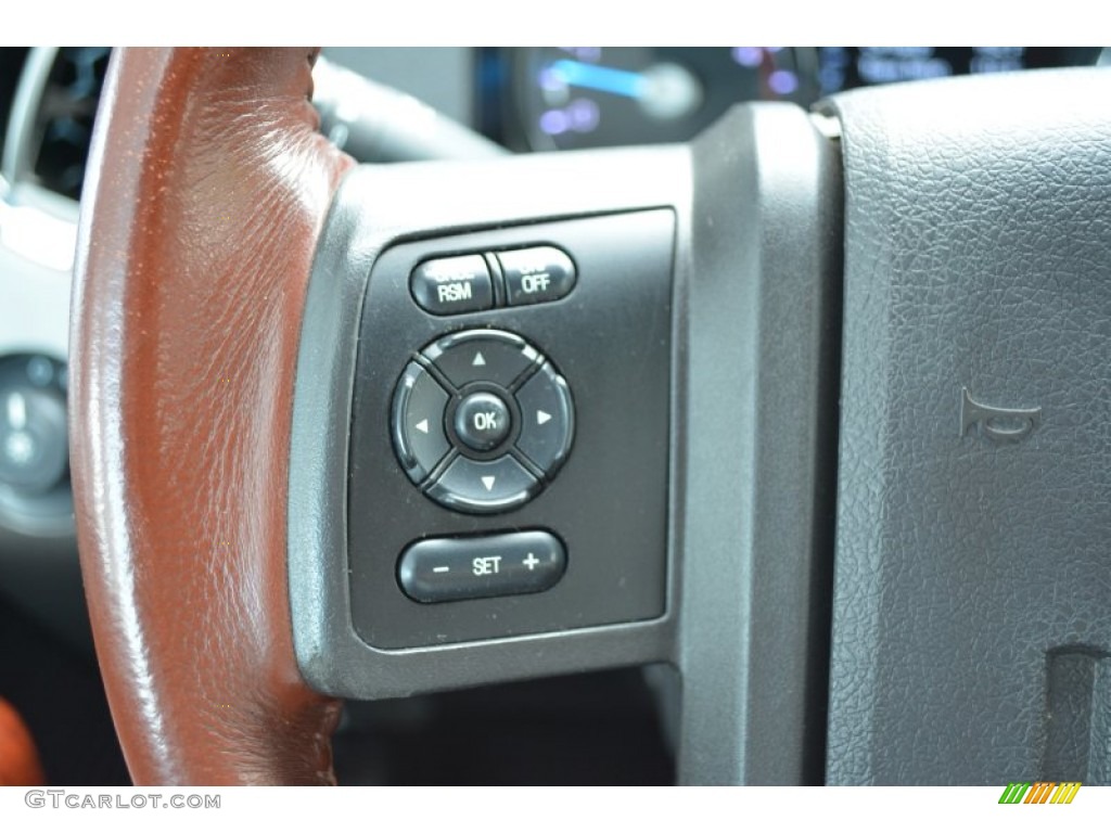2012 F350 Super Duty King Ranch Crew Cab 4x4 Dually - Oxford White / Chaparral Leather photo #22