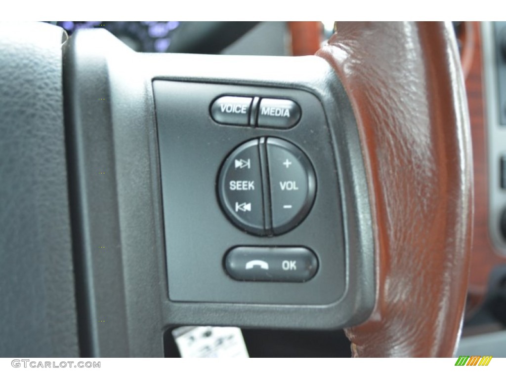 2012 F350 Super Duty King Ranch Crew Cab 4x4 Dually - Oxford White / Chaparral Leather photo #23