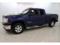 2013 Heritage Blue Metallic GMC Sierra 1500 SLE Extended Cab 4x4  photo #3