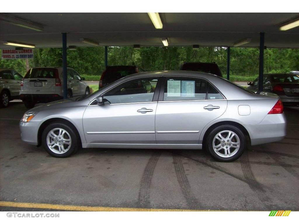 2006 Accord SE Sedan - Alabaster Silver Metallic / Gray photo #19