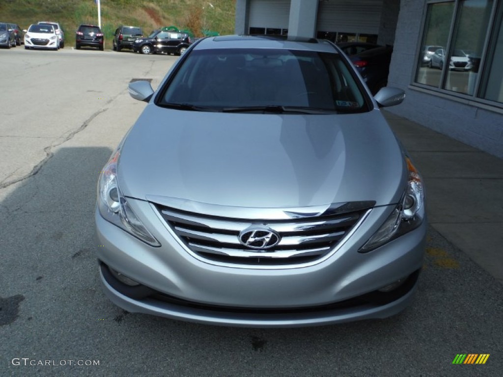 2014 Sonata SE - Radiant Silver / Gray photo #5