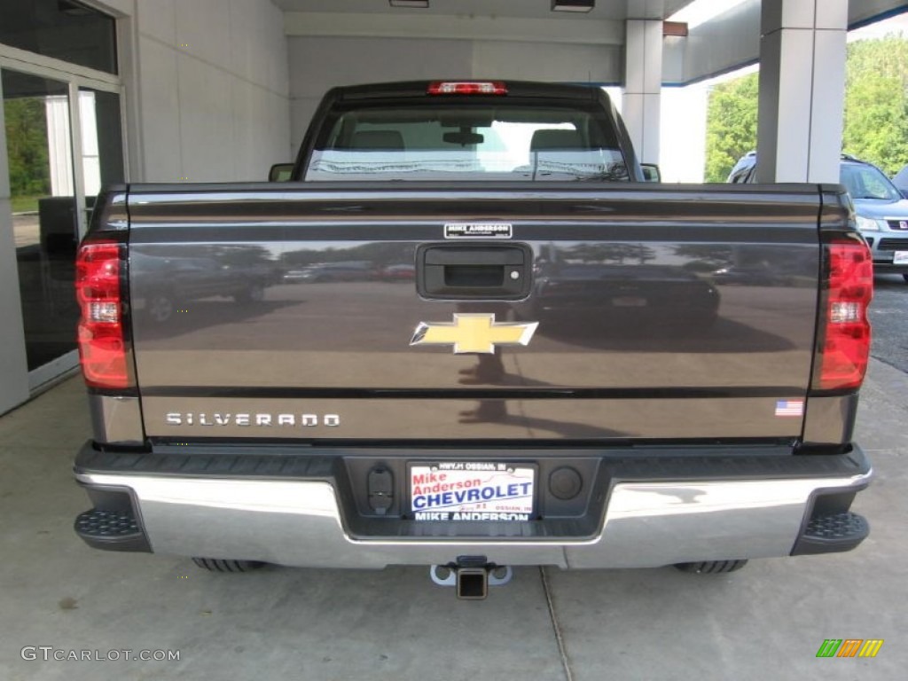 2015 Silverado 1500 WT Regular Cab - Tungsten Metallic / Dark Ash/Jet Black photo #13