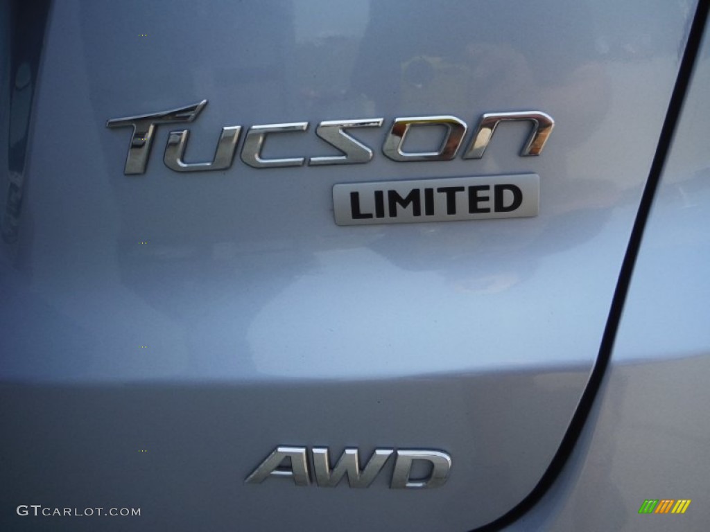 2013 Tucson Limited AWD - Aurora Blue / Taupe photo #10