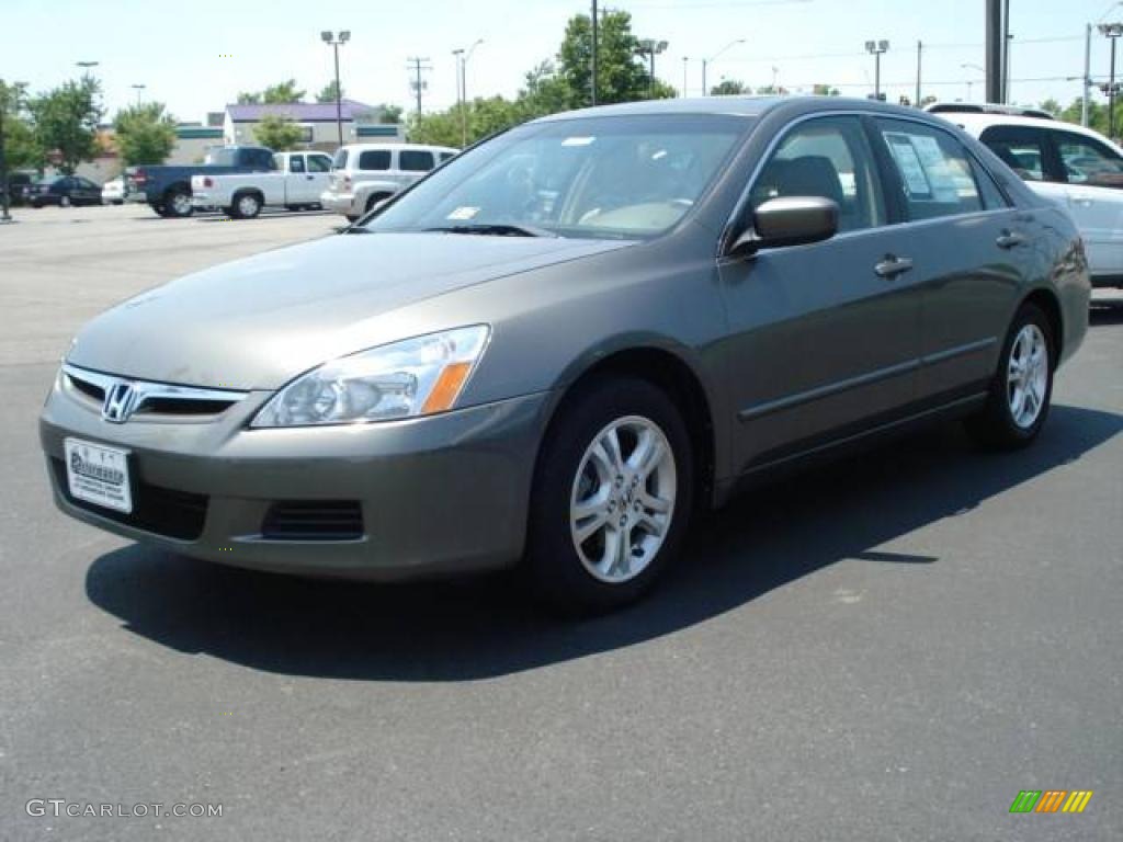 2006 Accord EX-L Sedan - Graphite Pearl / Ivory photo #1