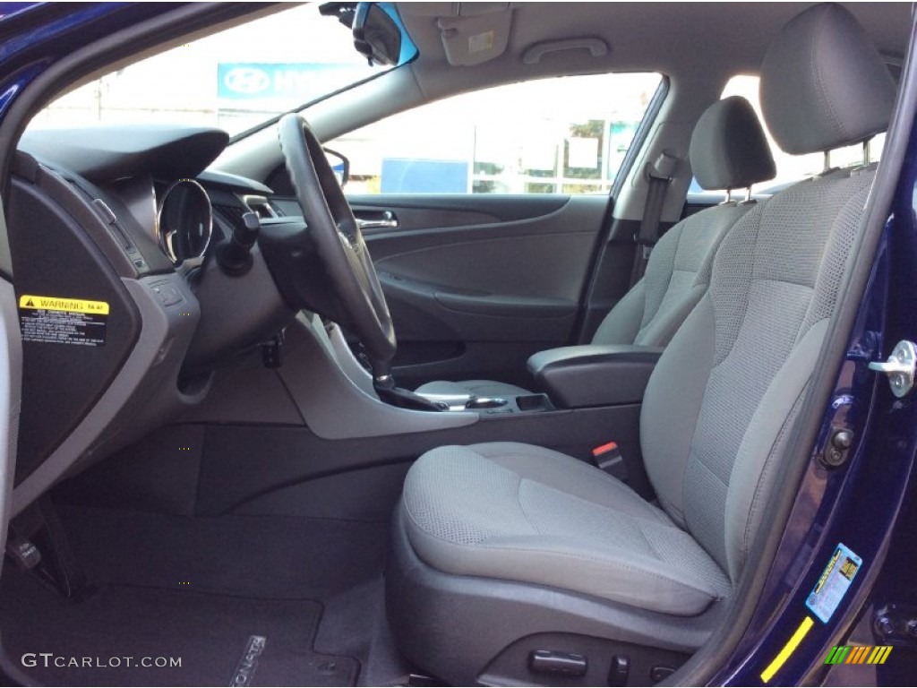 2014 Sonata GLS - Indigo Blue Pearl / Gray photo #10