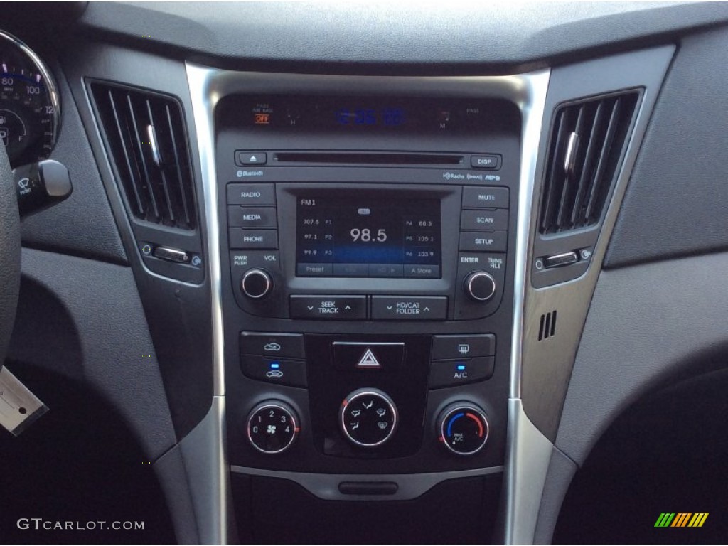 2014 Sonata GLS - Indigo Blue Pearl / Gray photo #14