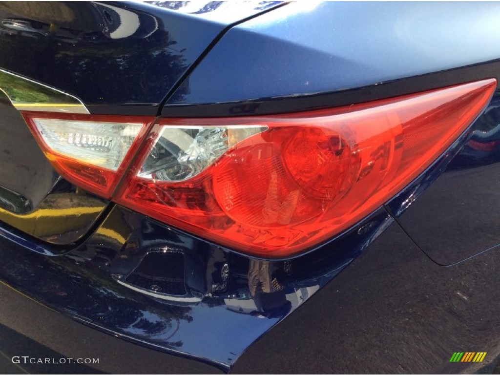 2014 Sonata GLS - Indigo Blue Pearl / Gray photo #23