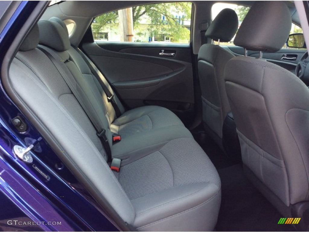 2014 Sonata GLS - Indigo Blue Pearl / Gray photo #24