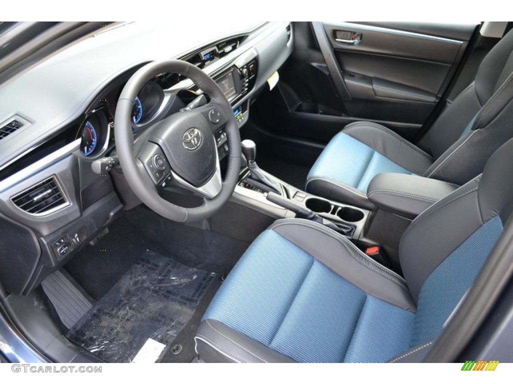 Steel Blue Interior 2016 Toyota Corolla S Plus Photo 106897937