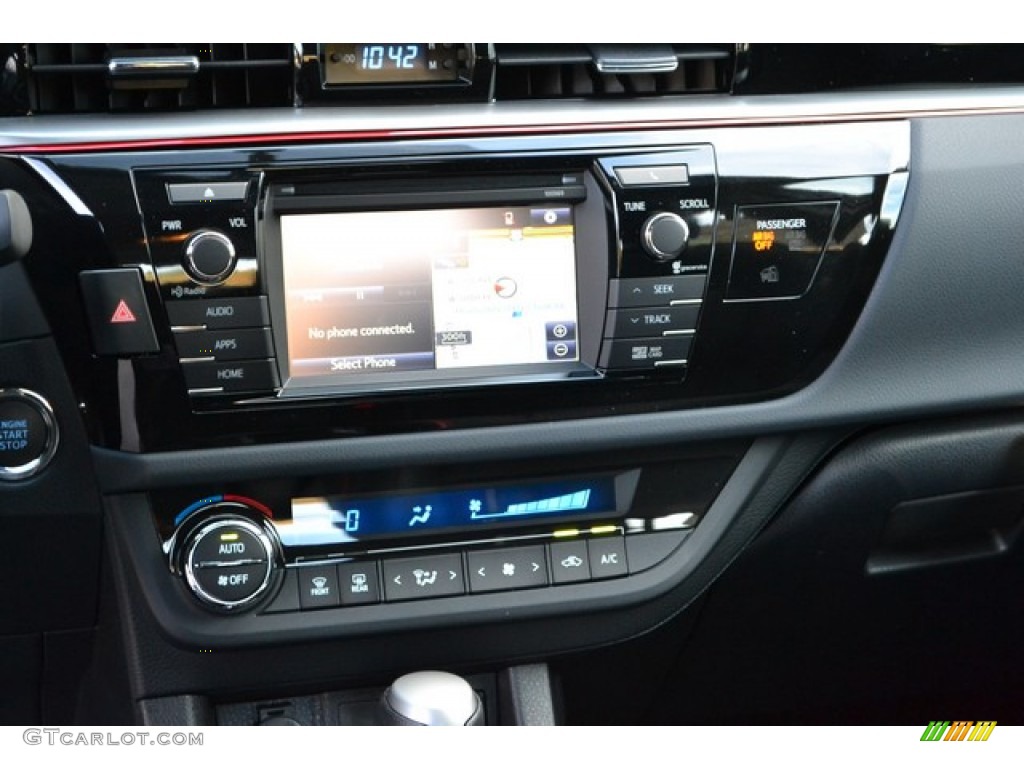 2016 Toyota Corolla S Special Edition Controls Photos