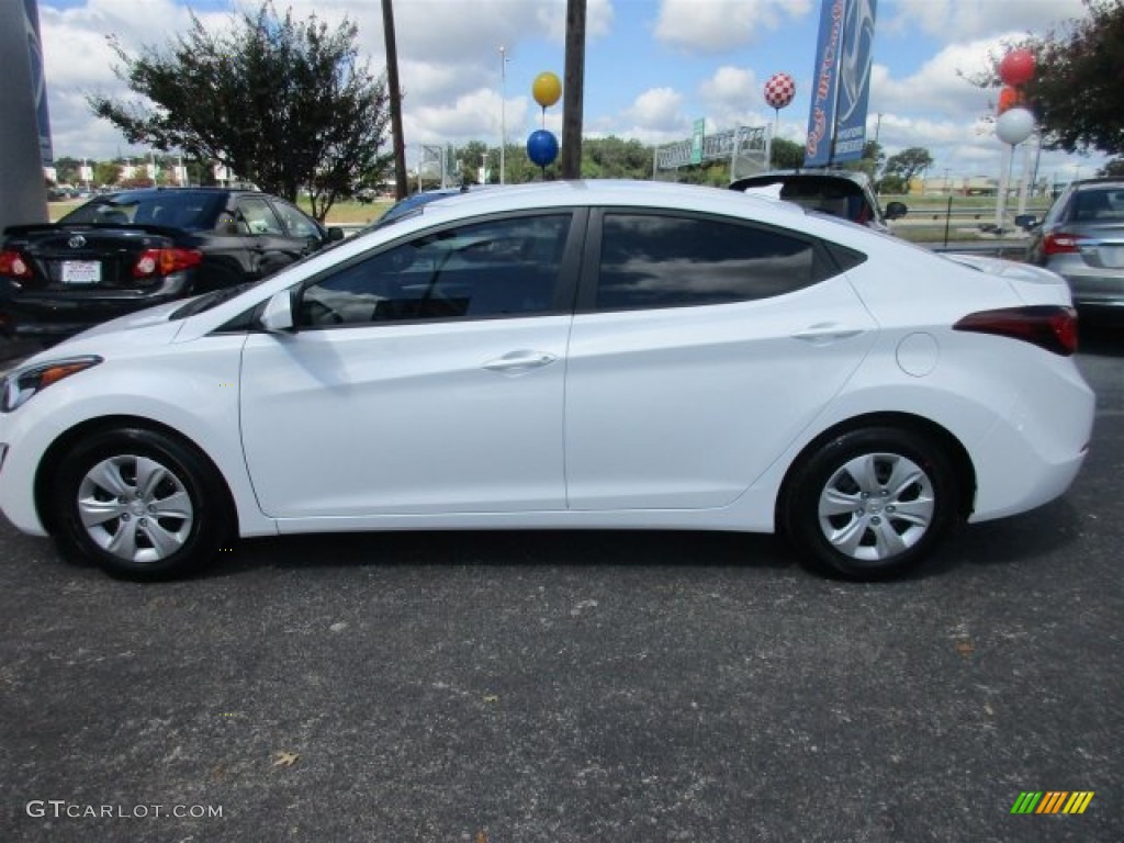 2016 Elantra SE - White / Gray photo #3