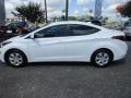 2016 White Hyundai Elantra SE  photo #3