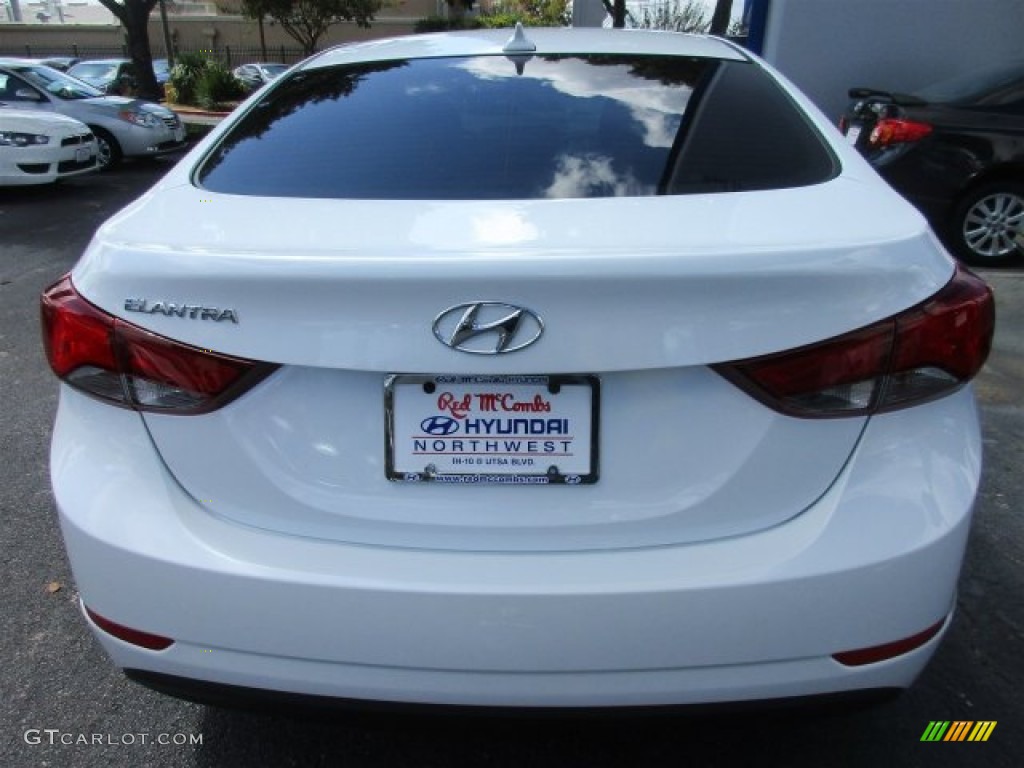 2016 Elantra SE - White / Gray photo #5