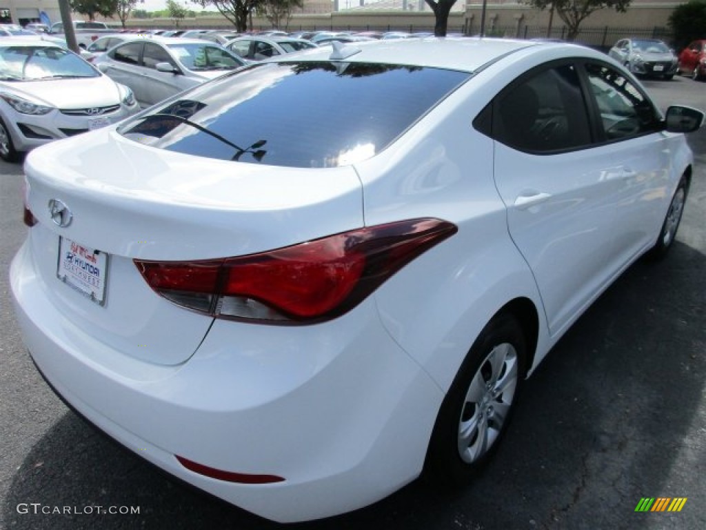 2016 Elantra SE - White / Gray photo #7