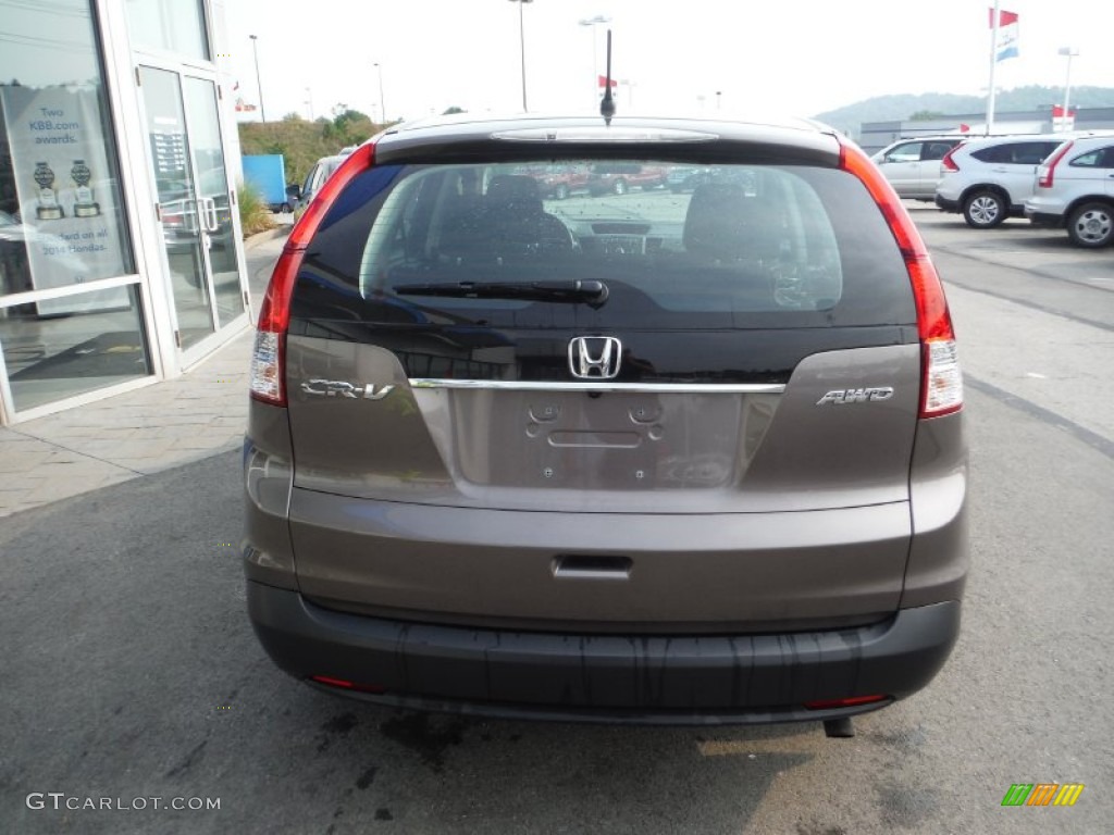 2013 CR-V LX AWD - Urban Titanium Metallic / Black photo #7