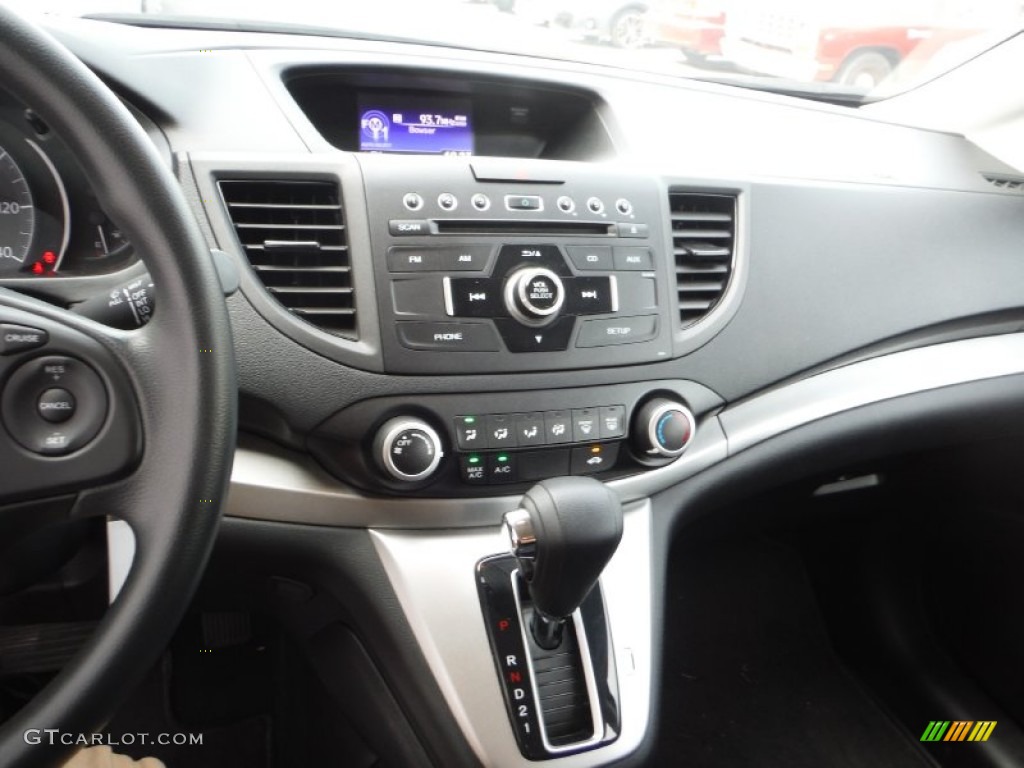 2013 CR-V LX AWD - Urban Titanium Metallic / Black photo #14