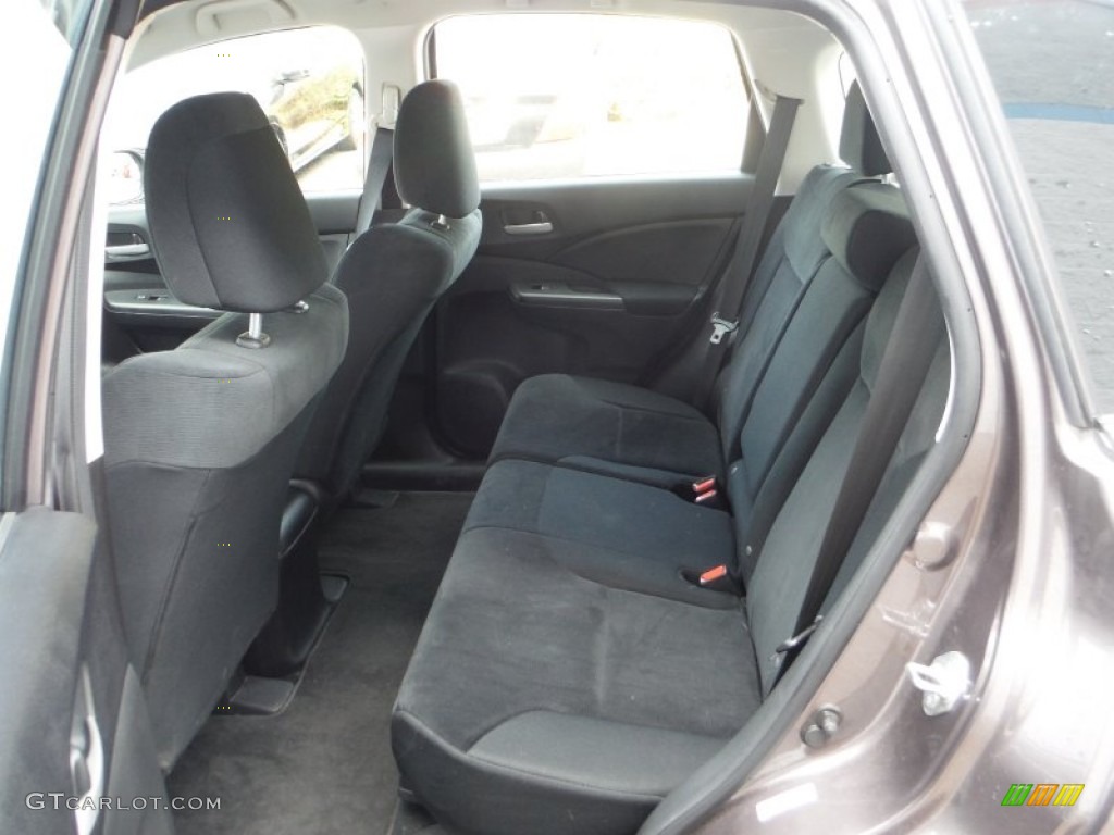 2013 CR-V LX AWD - Urban Titanium Metallic / Black photo #17