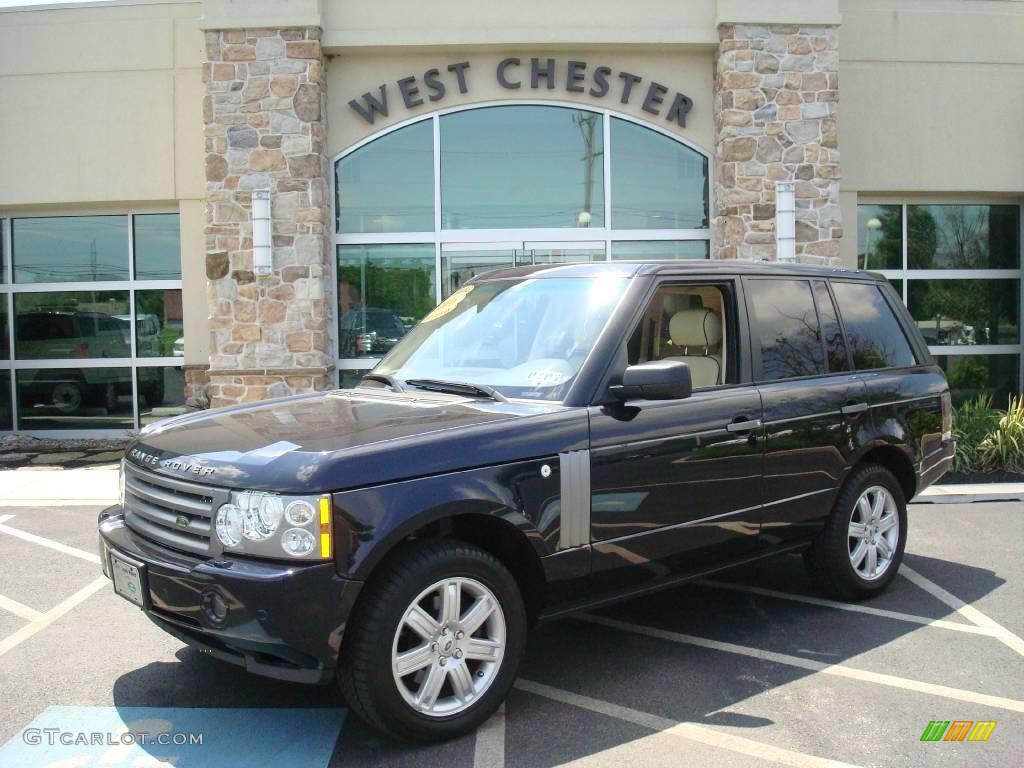 2006 Range Rover HSE - Buckingham Blue Metallic / Parchment/Navy photo #1