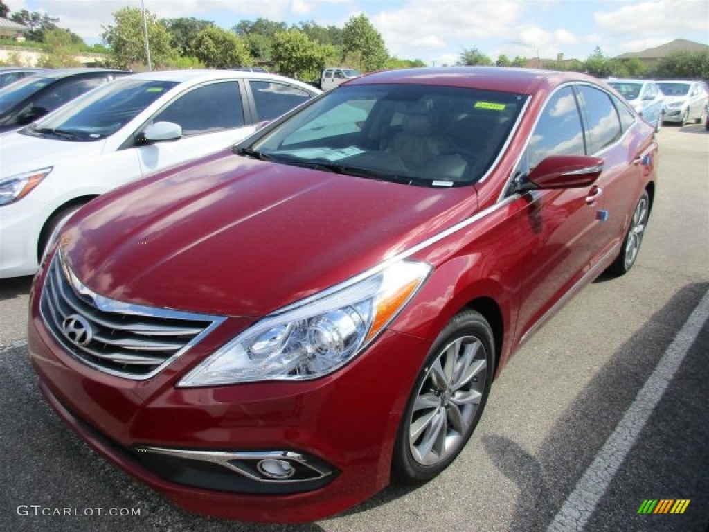 Venetian Red Pearl 2015 Hyundai Azera Standard Azera Model Exterior Photo #106900994