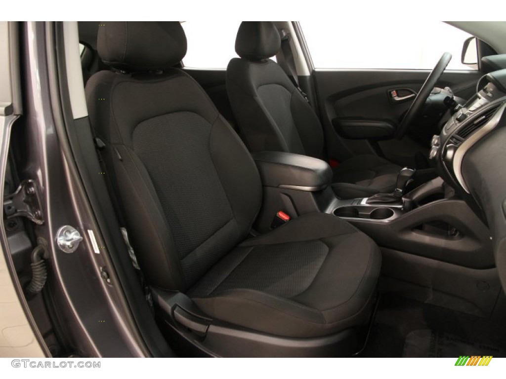 2014 Tucson GLS - Shadow Gray / Black photo #10