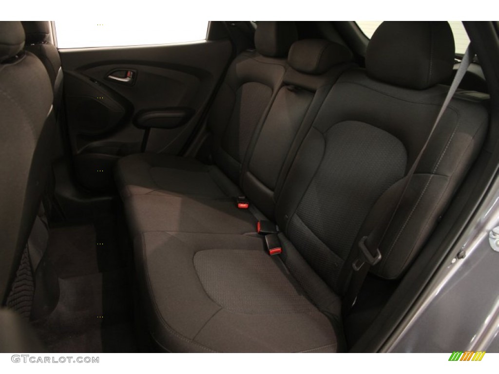 2014 Tucson GLS - Shadow Gray / Black photo #12