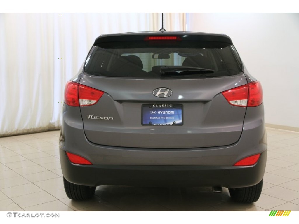 2014 Tucson GLS - Shadow Gray / Black photo #13