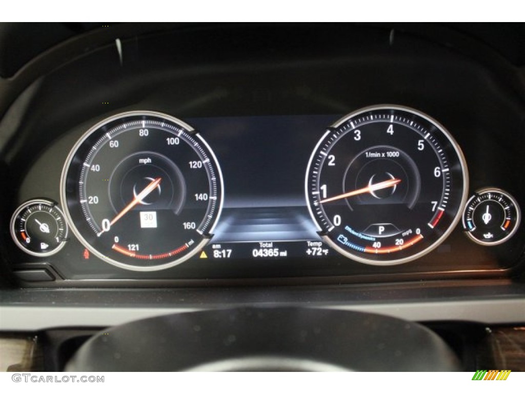 2015 BMW 7 Series 750i xDrive Sedan Gauges Photos